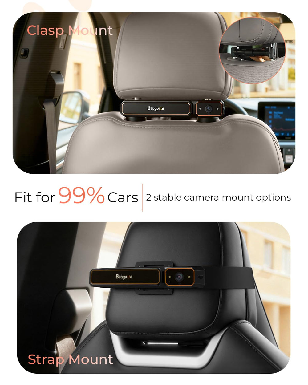 Babyvue BV6 start-stop syncing saves power for longer monitoring sessions.