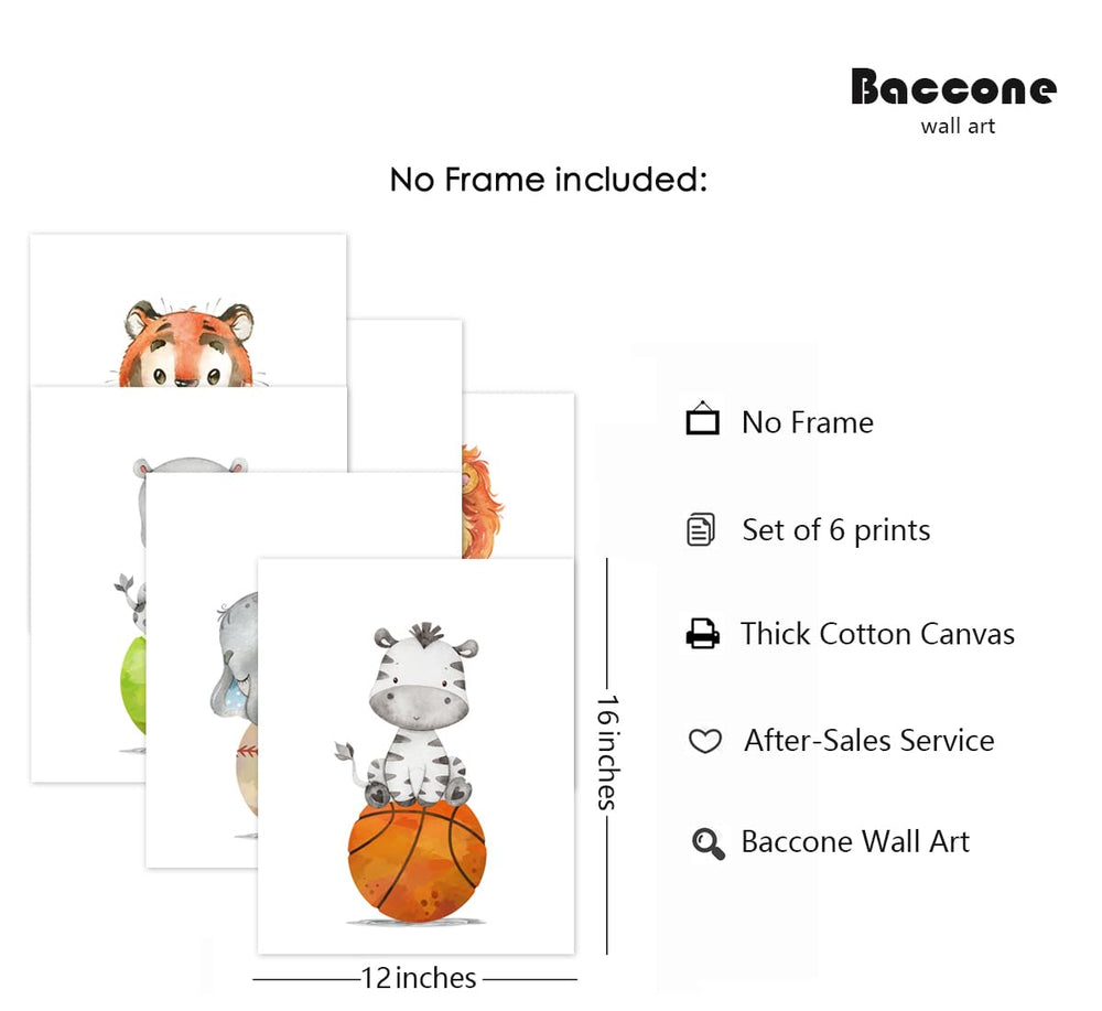 Baccone Baby Boy Wall Art Woodland Nursery creates warm vibes for bedtime stories.