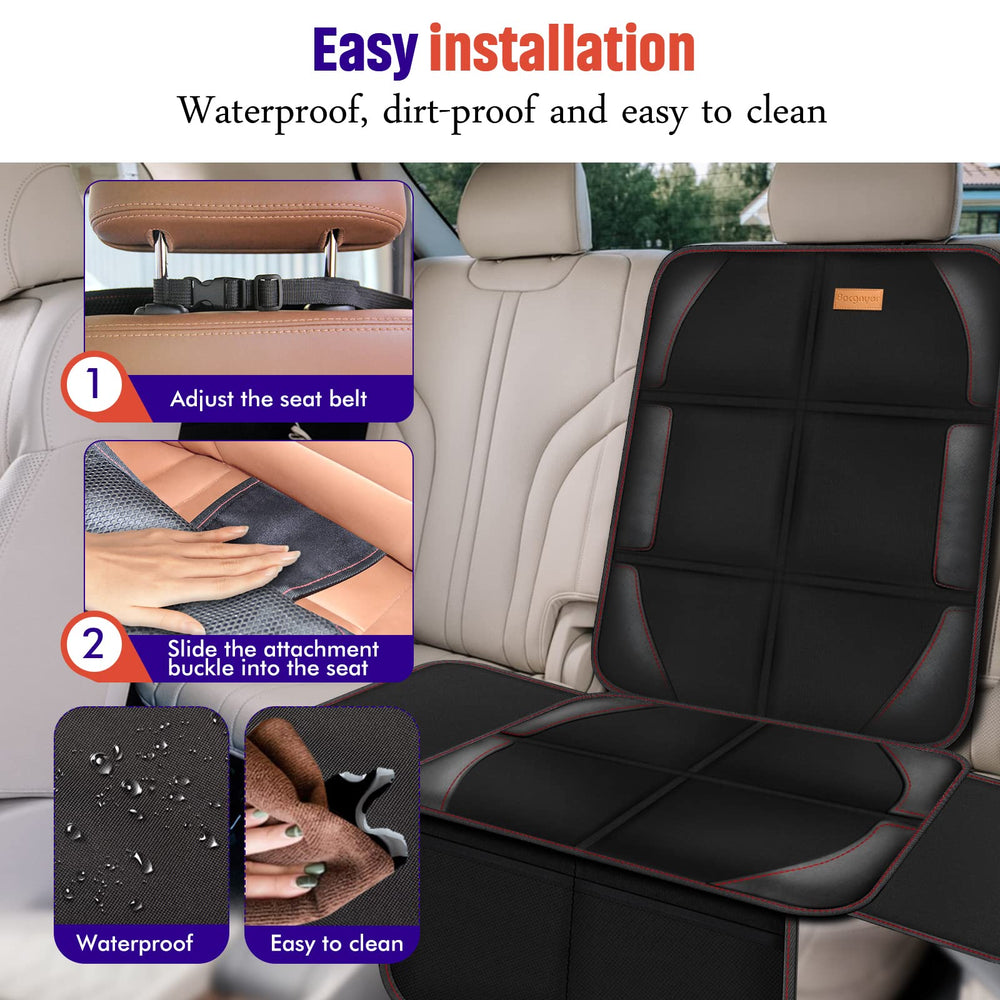 Bacgnyer anti-slip bottom prevents shifting while driving.