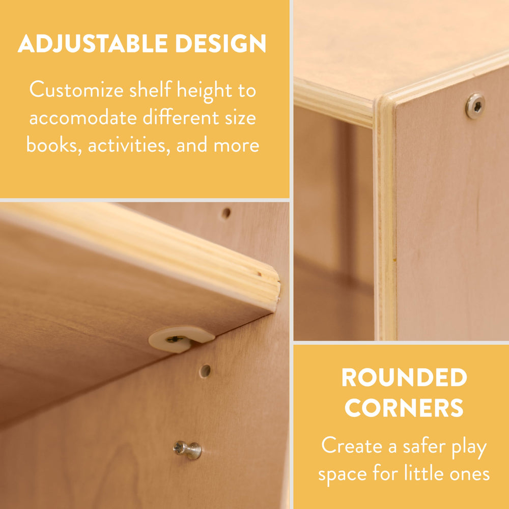 Back2School Express rounded corners emphasize safety in a kid's room