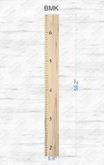 Back40Life BMK growth chart close up reveals Baltic Birch ply texture