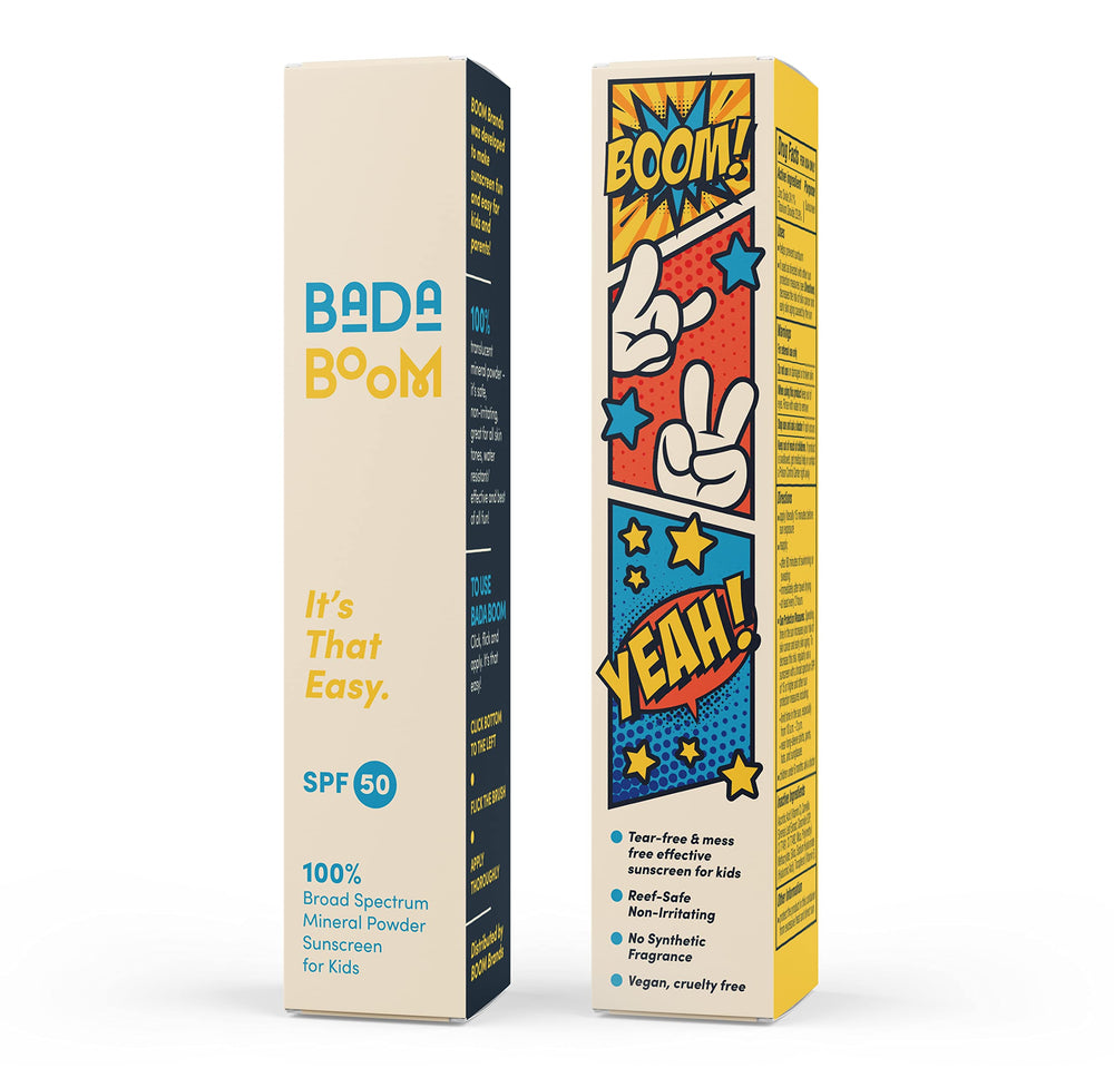 Bada Boom lightweight non-greasy formula keeps kids comfortable.