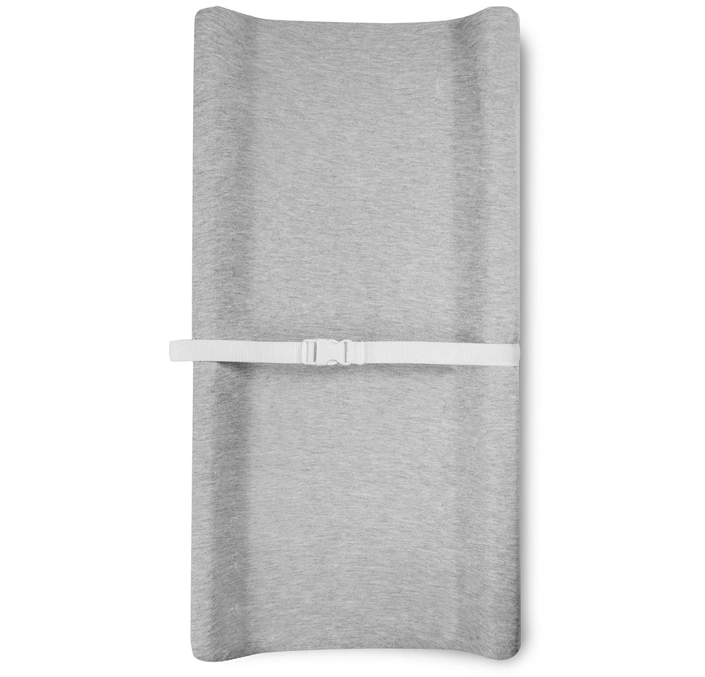 Baebae Goods changing pad cover provides a clean surface during diaper changes.