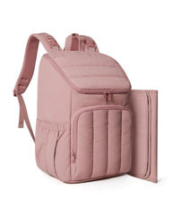 BAGSMART diaper backpack wide opening for quick access on the go