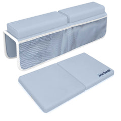 BaHoki Essentials bath kneeler knee pad provides soft support during baby baths