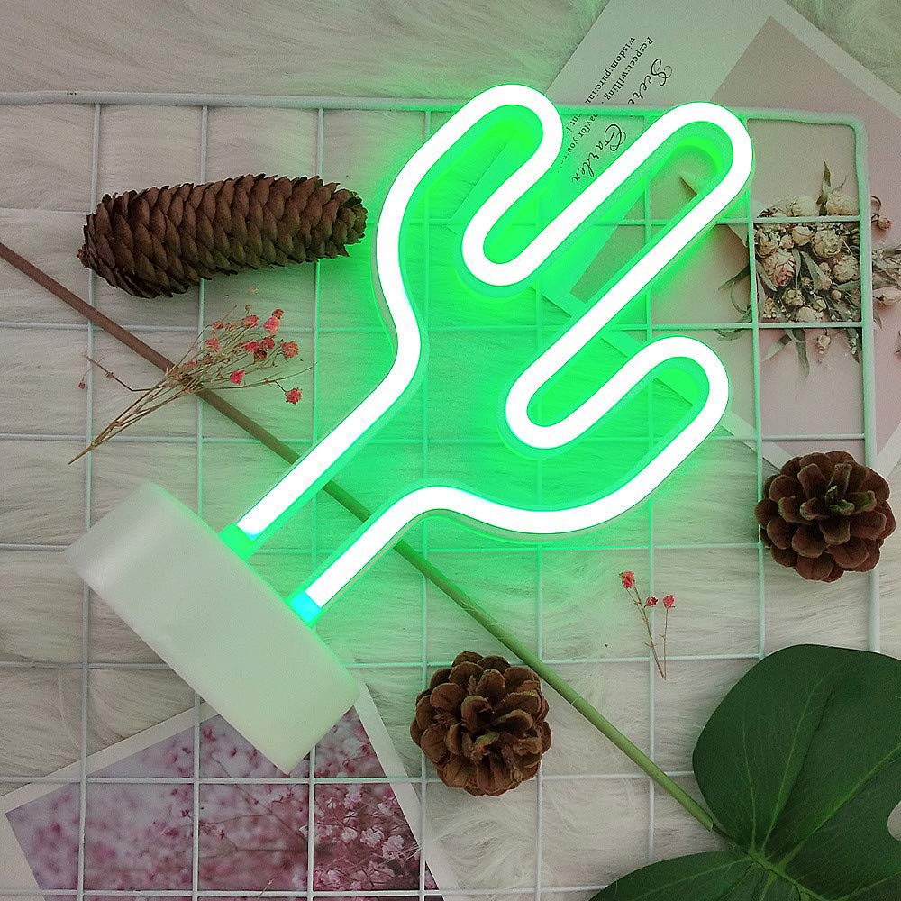 Bailey indoor-outdoor safe neon light for dry weather decoration
