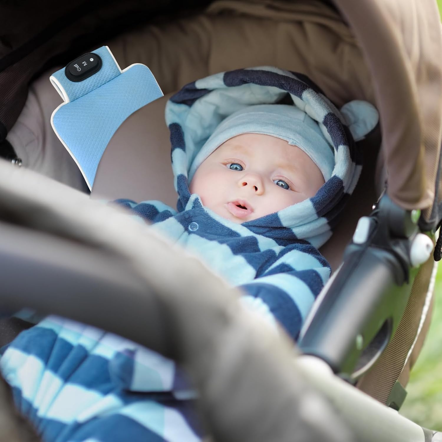 Bakeling soother compatible with cribs and strollers for versatile use