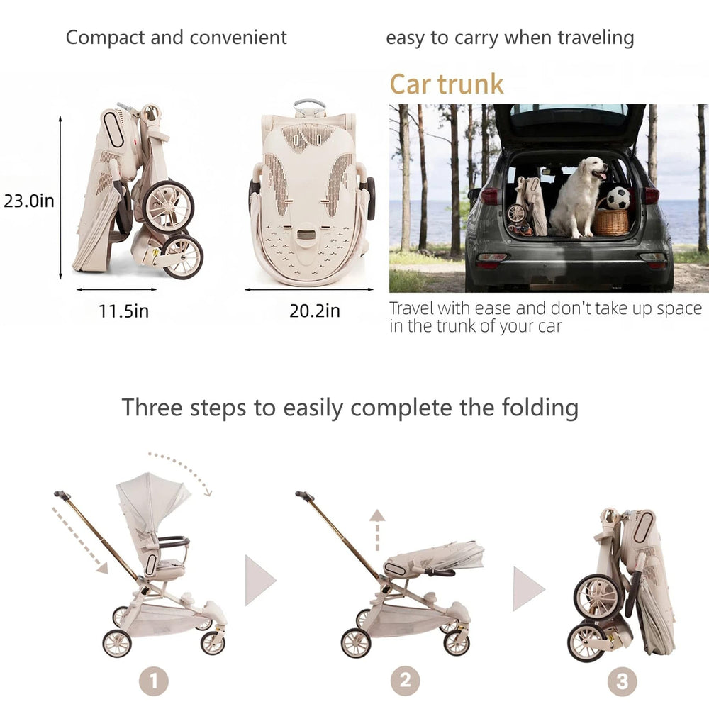 BAKISU front suspension cushions rough surfaces for a comfortable ride.