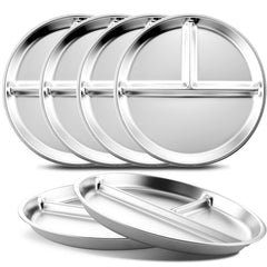 Bakpoco 3-section divided plate for kids promotes balanced meals