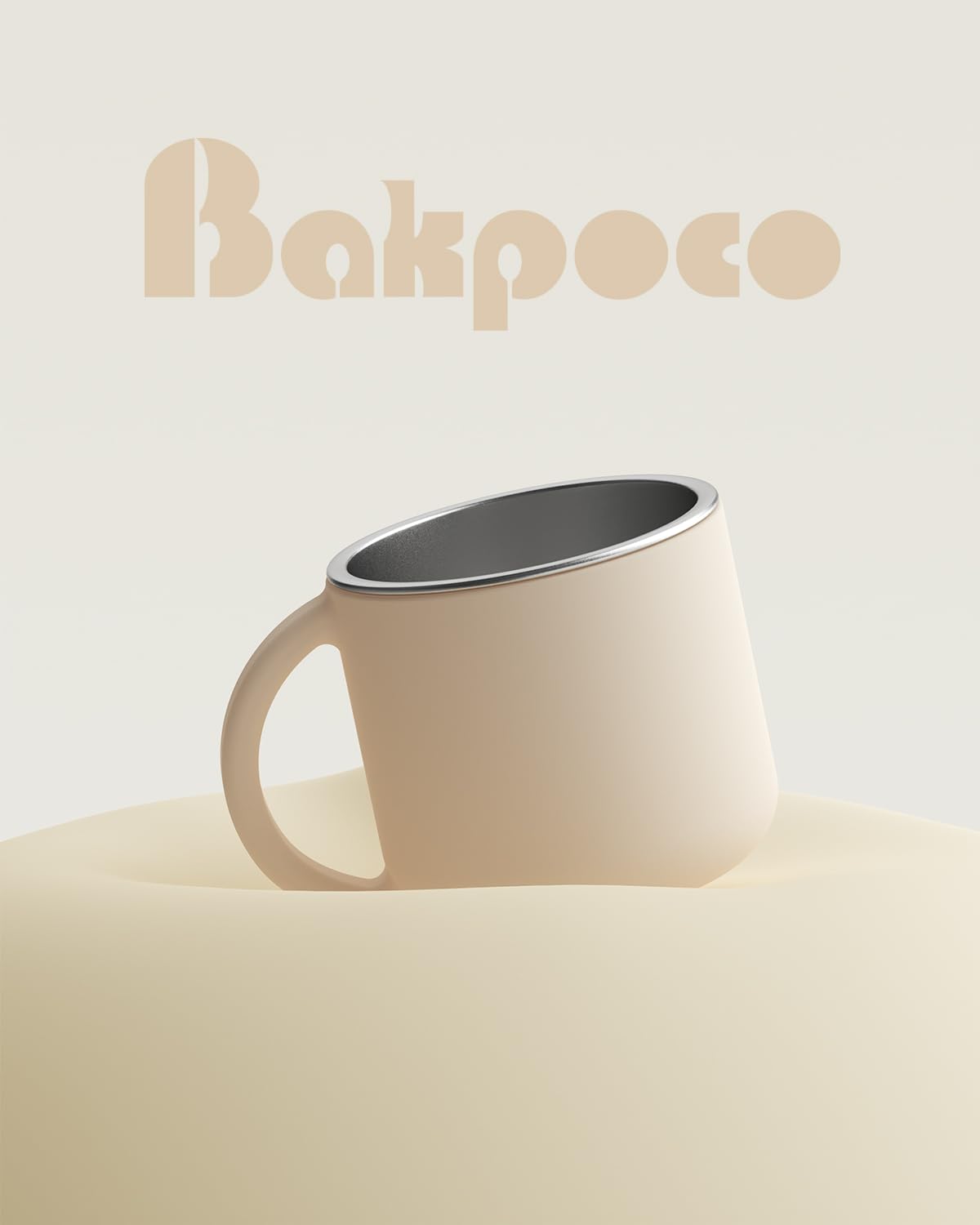 Bakpoco open cup suited for 6 months and older developing drinking skills