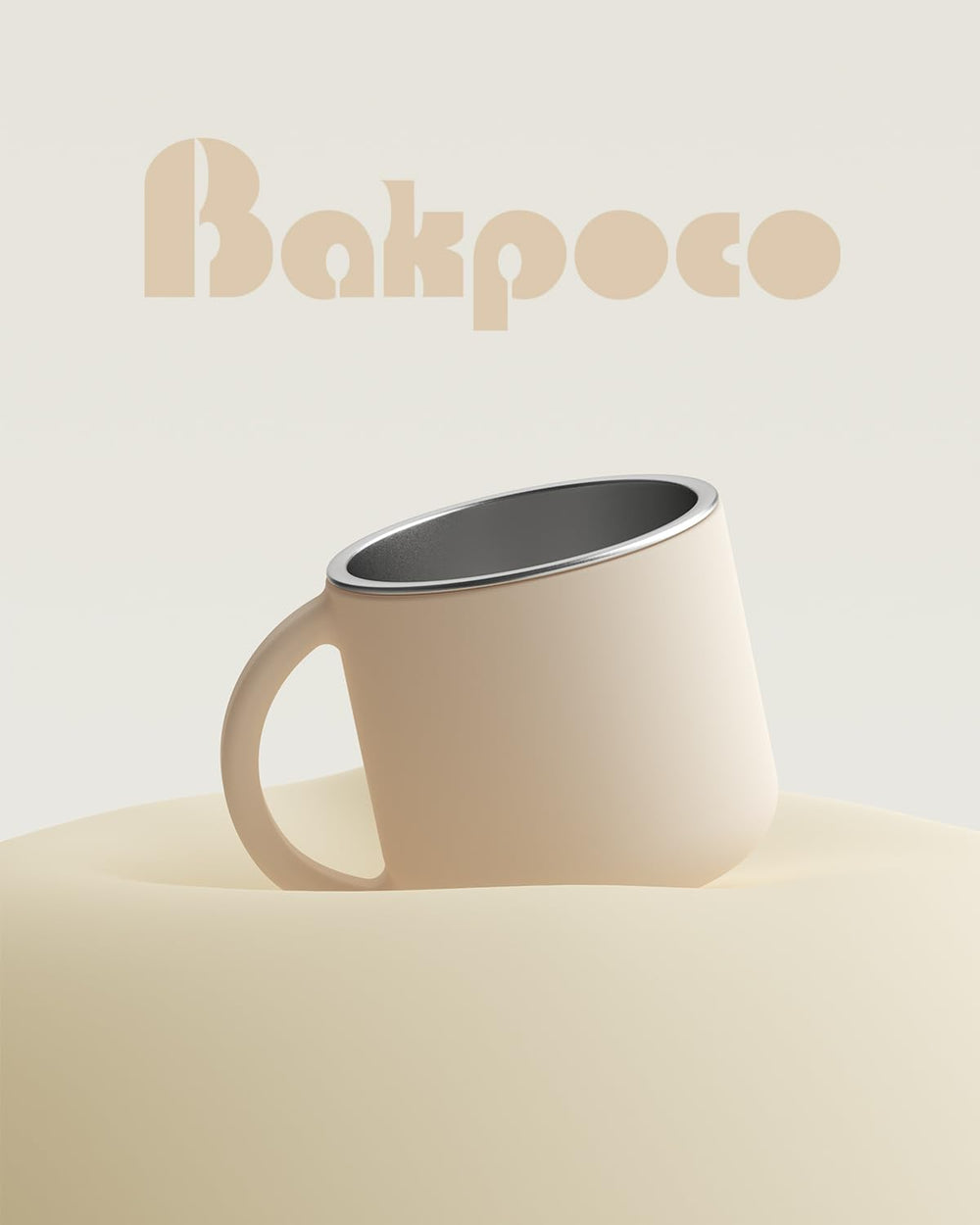 Bakpoco open cup suited for 6 months and older developing drinking skills