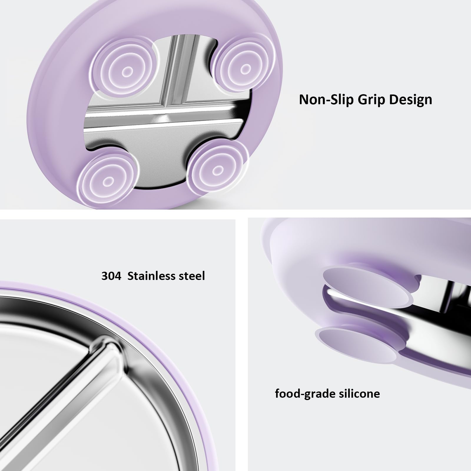 Bakpoco dishwasher-safe toddler plate simplifies cleanup after meals.