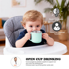 Bakpoco removable silicone shell provides soft grip for tiny hands