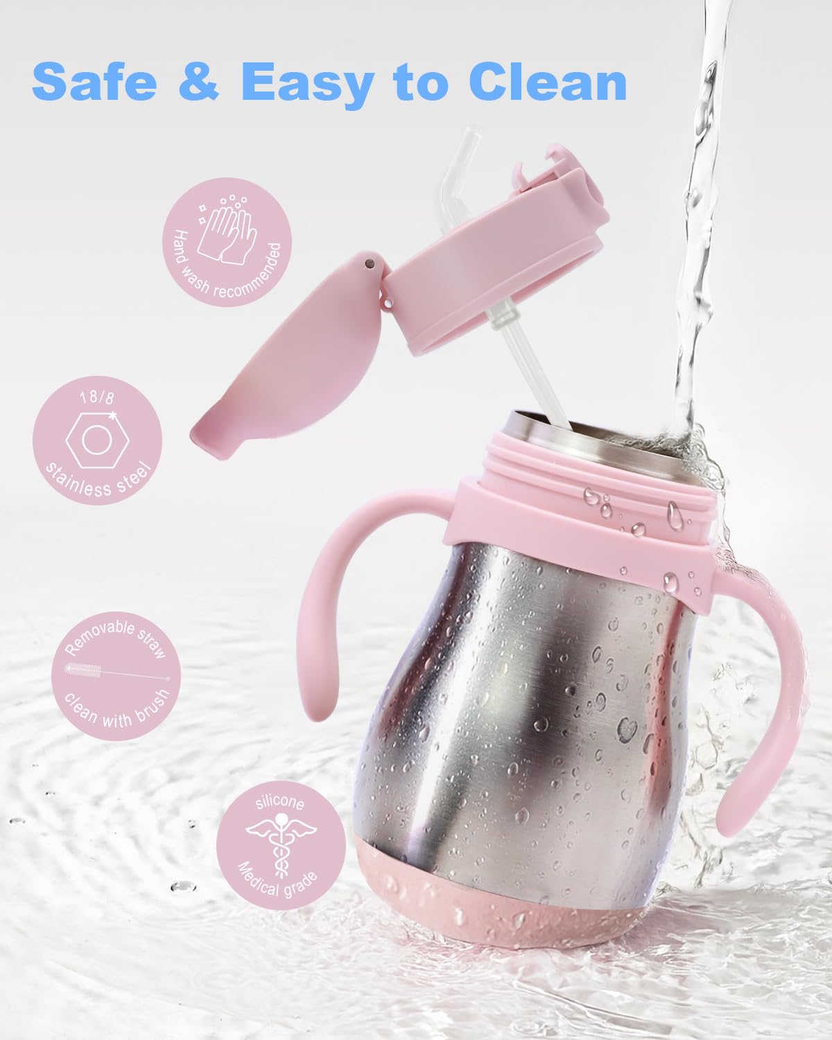 100% leakproof when closed for daycare and travel effectiveness