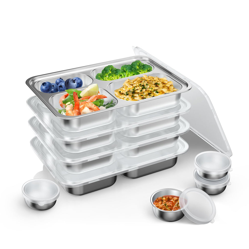 Bakpoco ready-for-school lunch plate makes daily meals convenient.