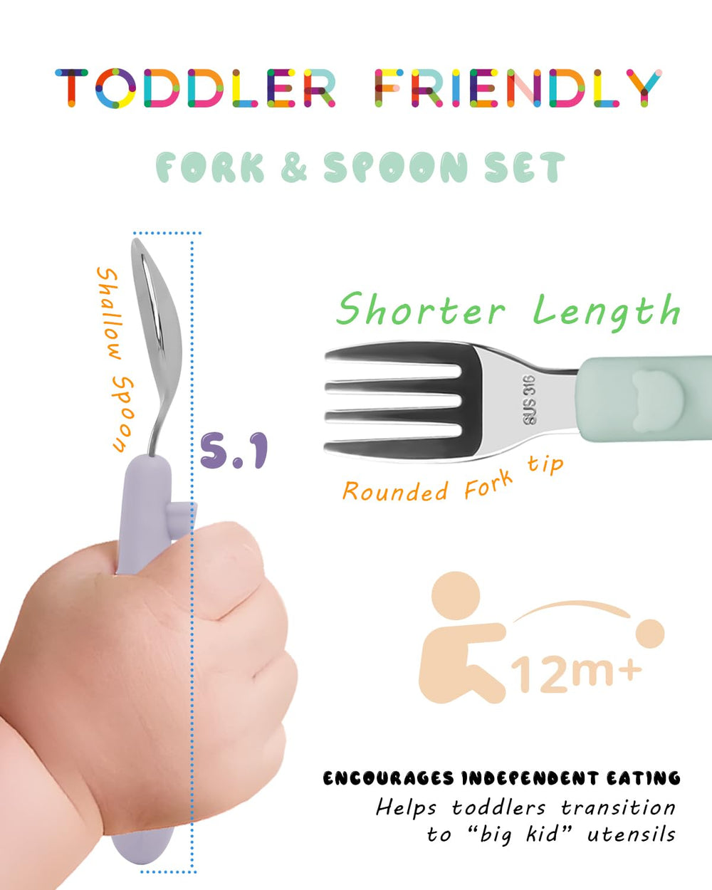 Bakpoco dust-free case keeps utensils organized for daycare and travel.