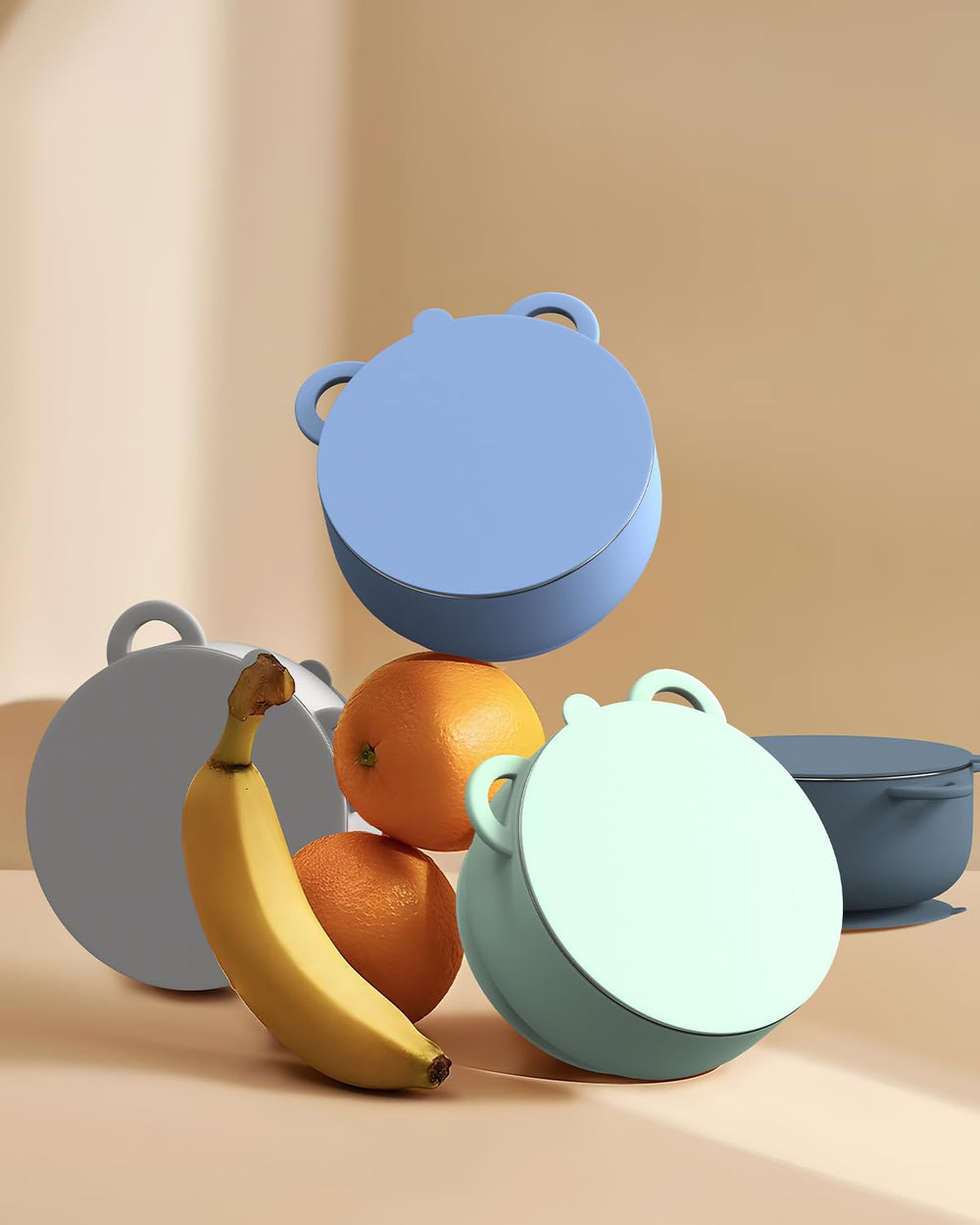 Bakpoco travel-friendly bowls fit bags for car trips and picnics.