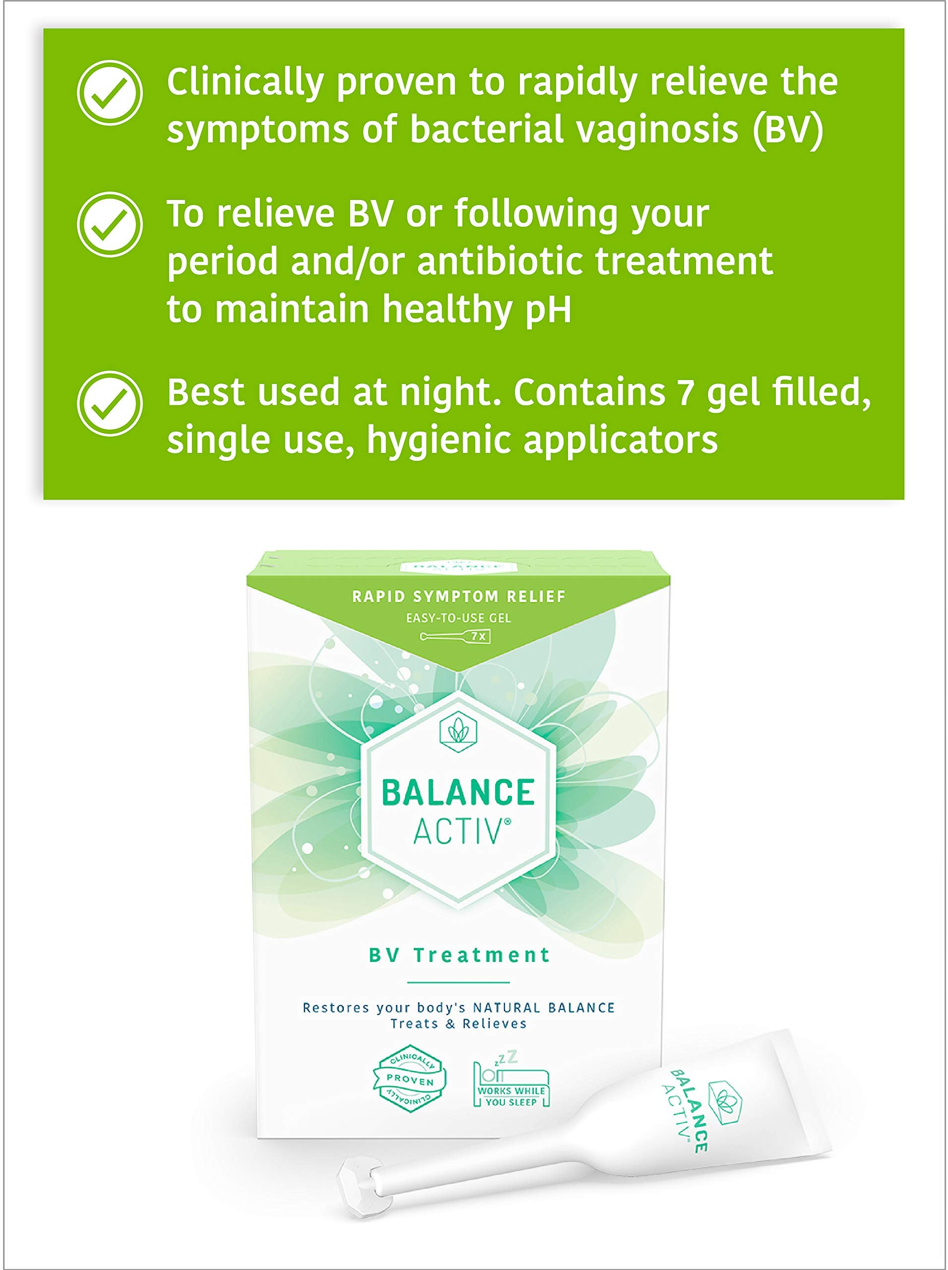 Balance Activ BV Gel tube ready for use, antibiotic-free comfort.