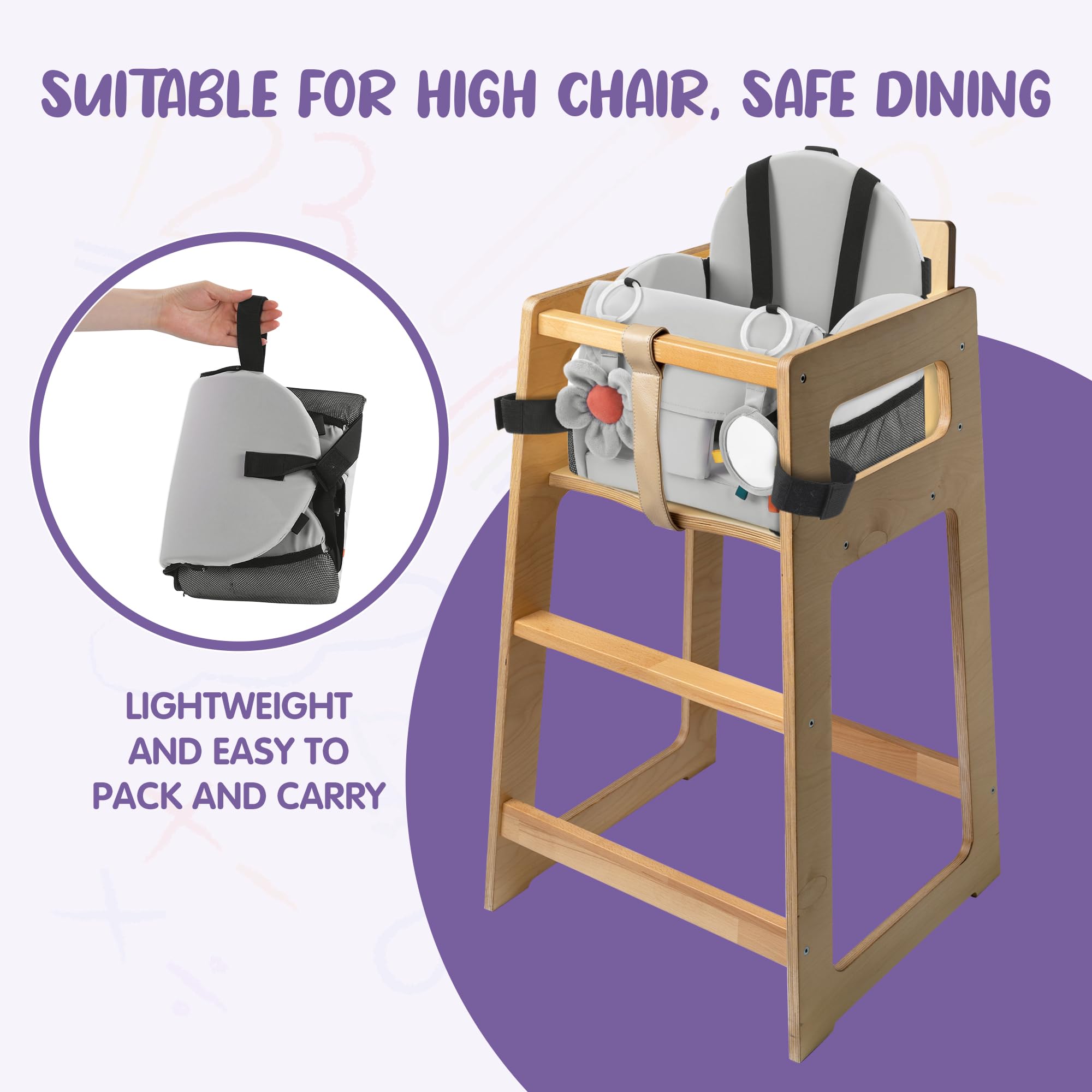 BALAPET fits most carts for secure coverage during grocery trips.