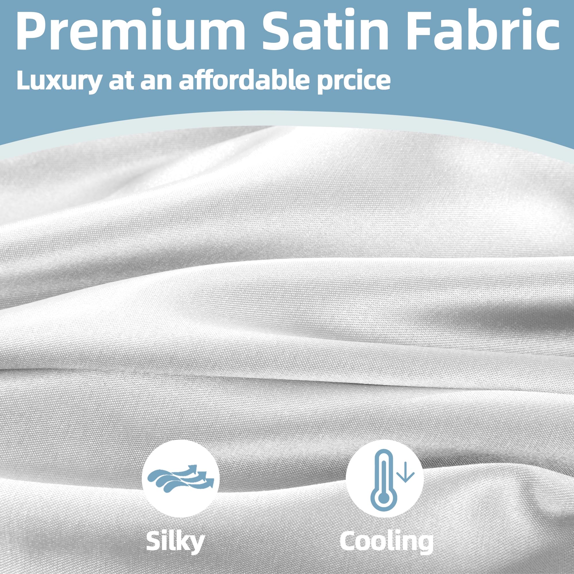 BALAPET invisible-zip pillowcase enabling easy on/off during night-time changes