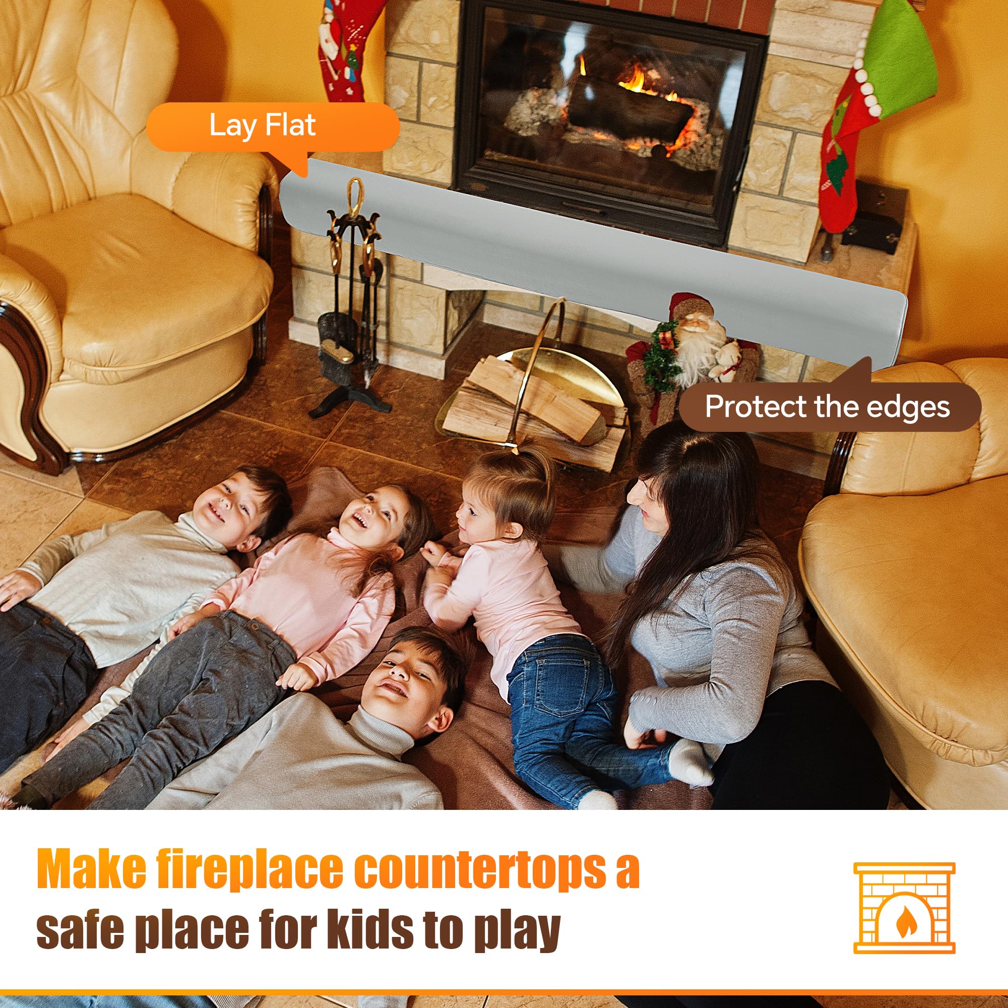 BALAPET three size options provide full mantel coverage.