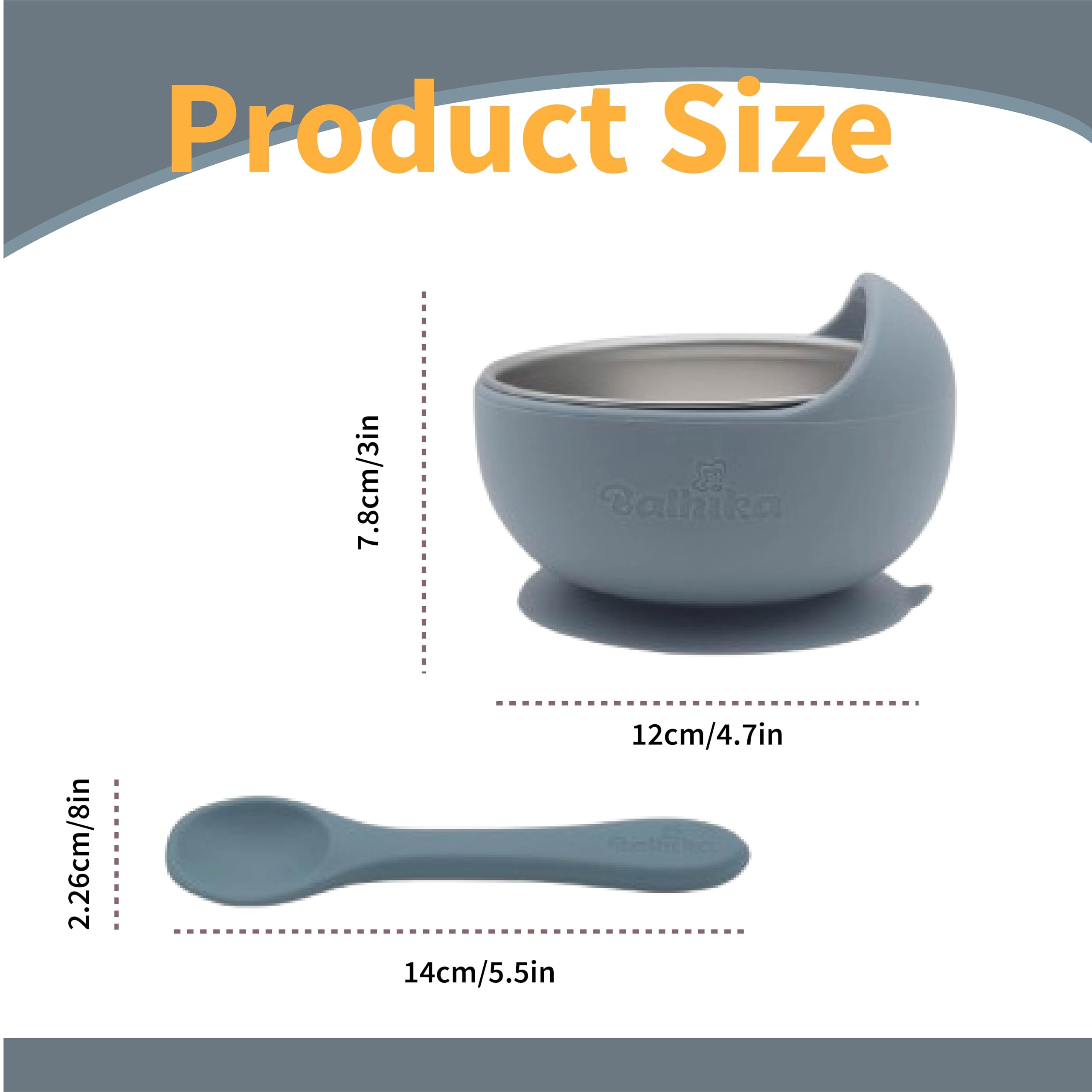 Balhika 12-piece set supports independent eating during travel
