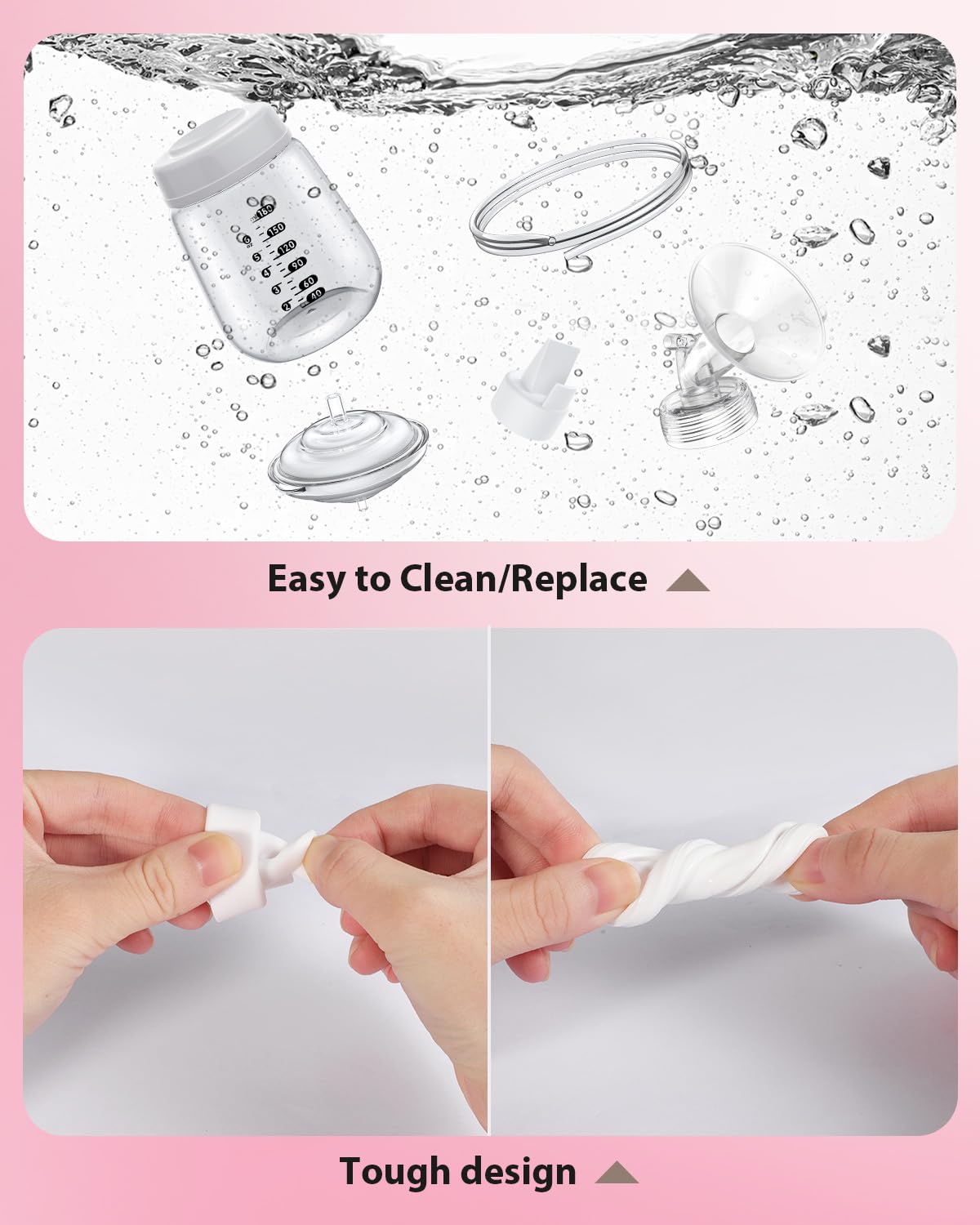 BALIME premium replacement parts allow easy disassembly for cleaning