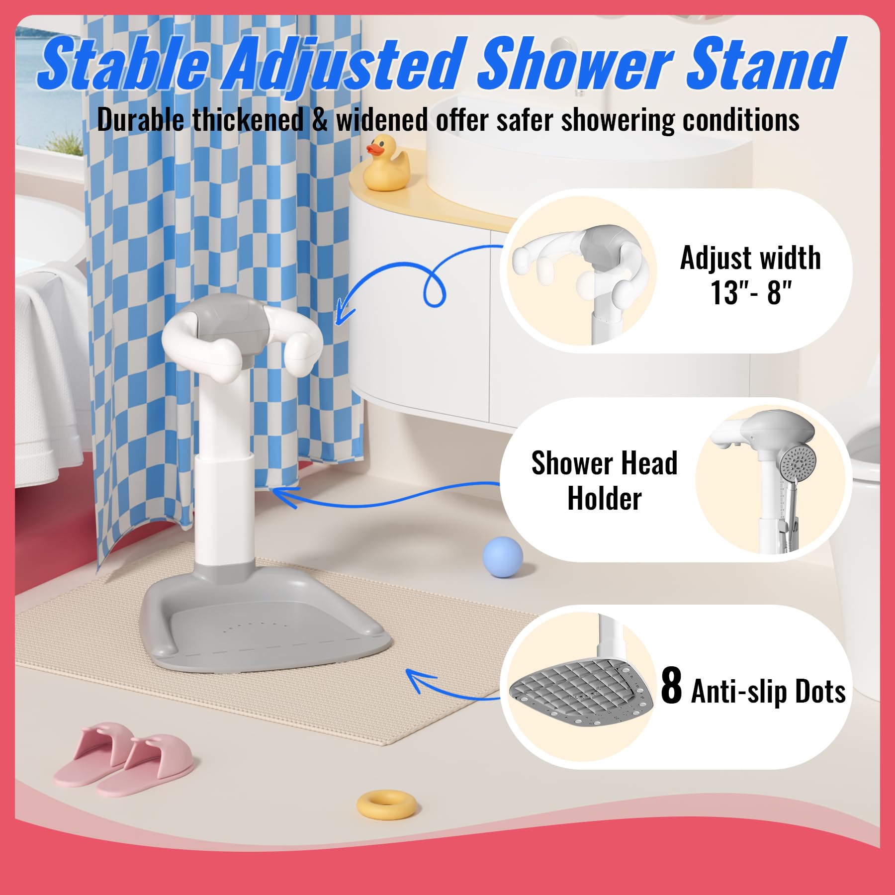 BALLA BALEIN adjustable height levels enable a snug fit as kids grow.