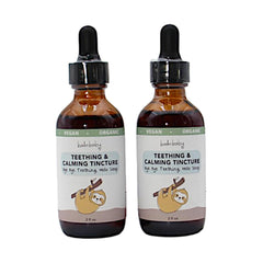 BALM! Baby teething tincture bottle with dropper for easy dosing.