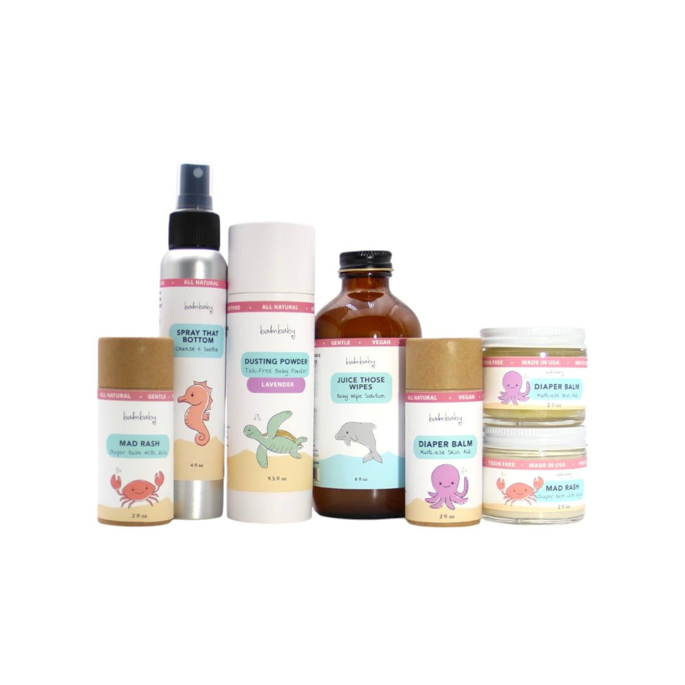 BALM! Baby Diaper Balm Stick compact for travel and on-the-go care.