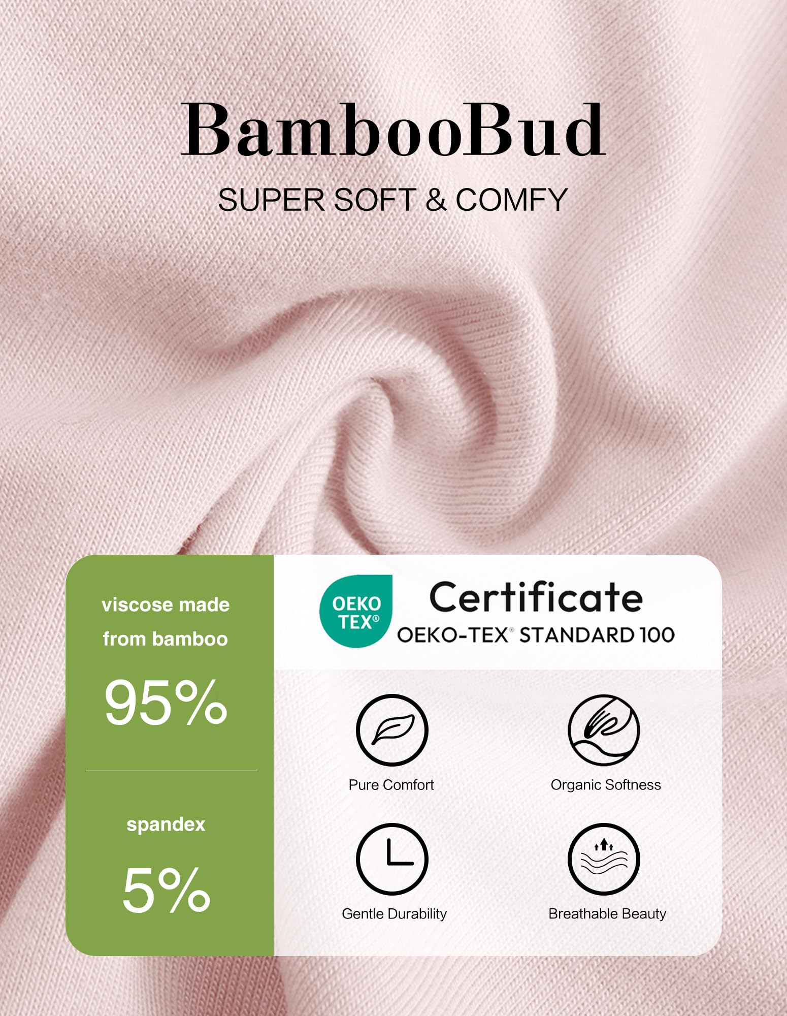 BambooBud fold-over mitten coverage guards tiny hands.