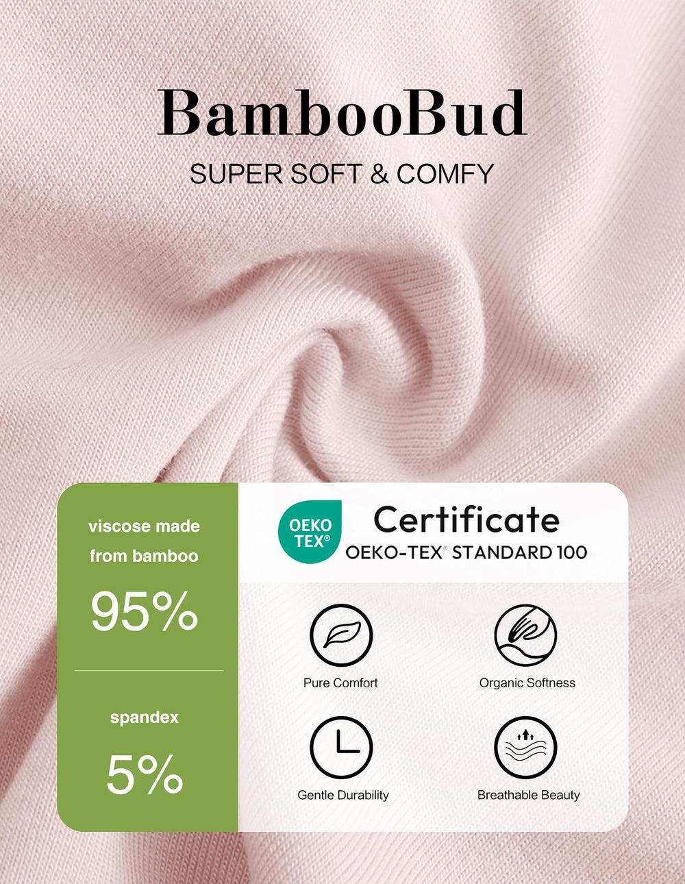 BambooBud fold-over mitten coverage guards tiny hands.