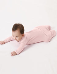 BambooBud one-snap foot pocket enables quick diaper changes.