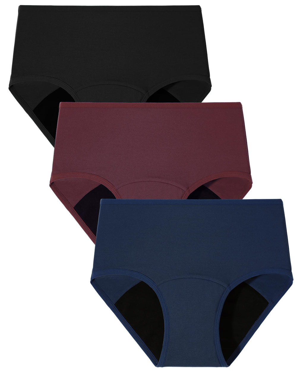 BAMBOO COOL heavy-flow underwear front view for day-to-day protection