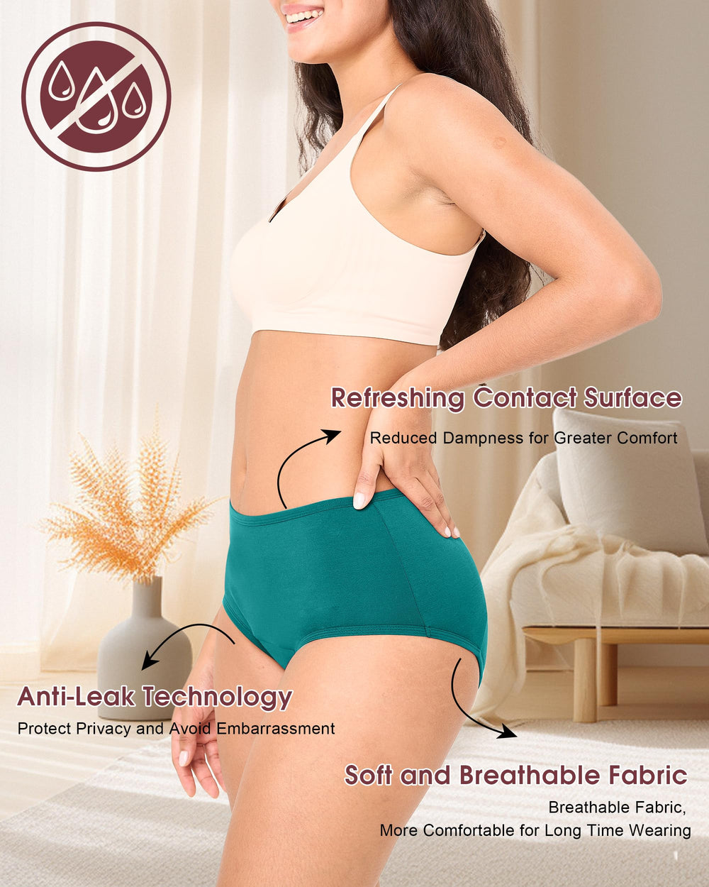 Bamboo Cool three-pack option ready for daily use