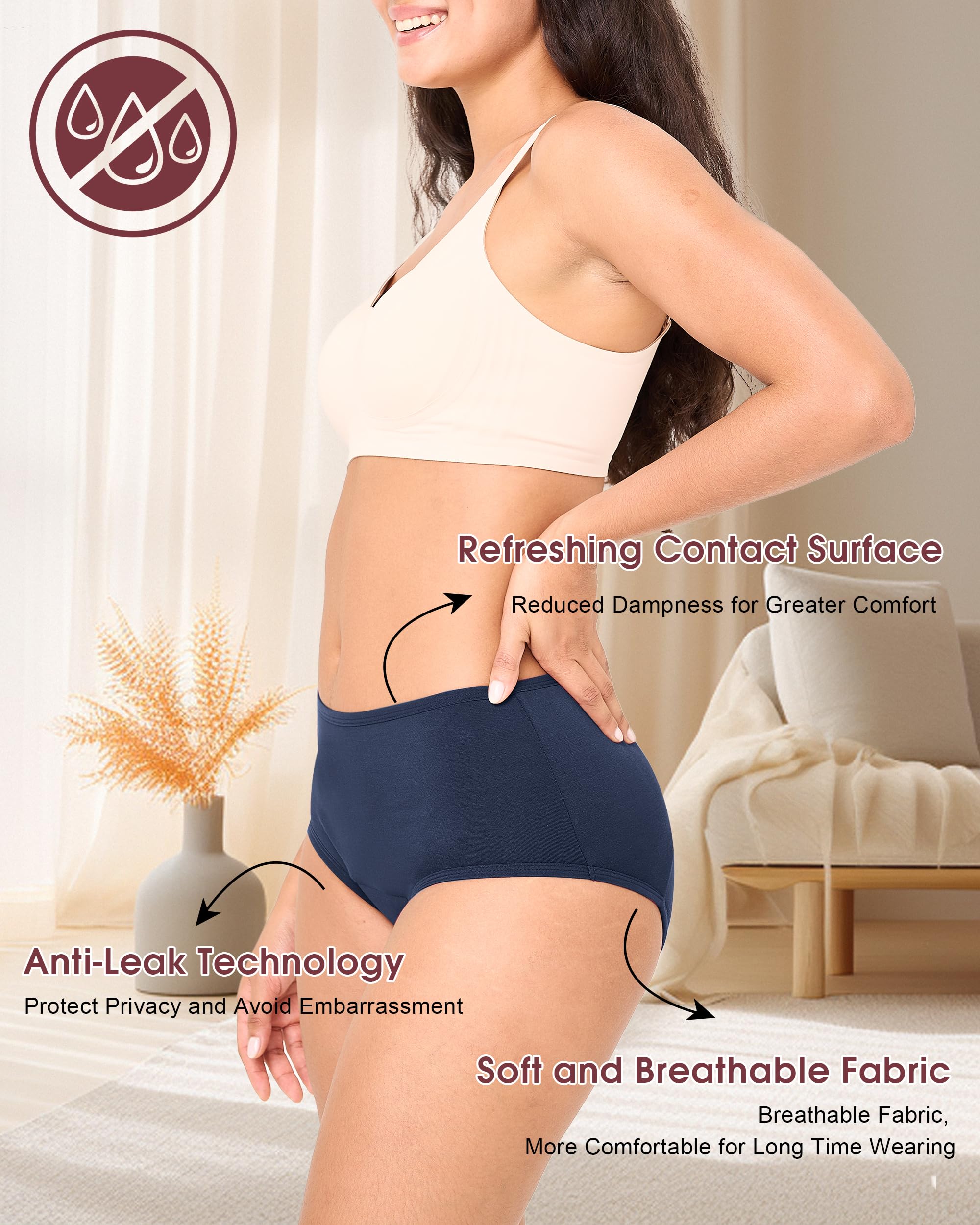 BAMBOO COOL reusable design with easy rinse and air-dry care