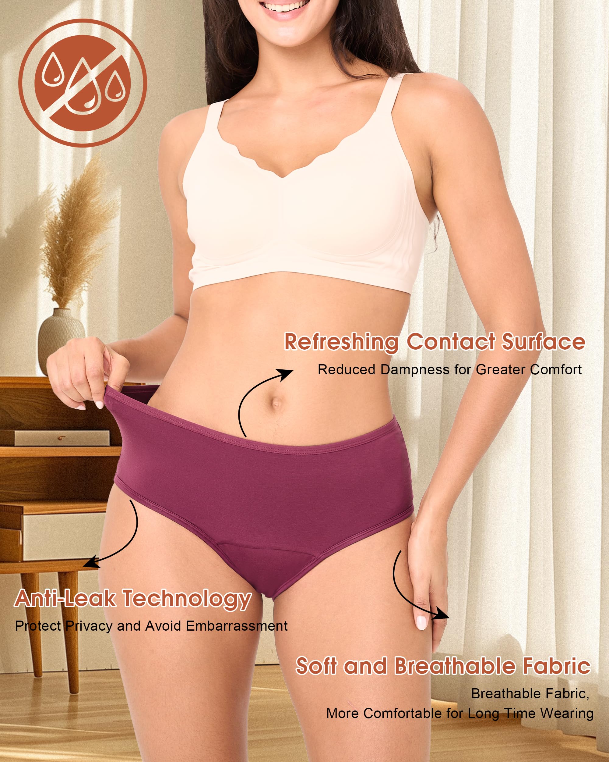 BAMBOO COOL postpartum use demonstration under clothes for recovery support.