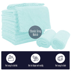 BAMBOO QUEEN frozen blue 10x10 washcloth, versatile baby care tool