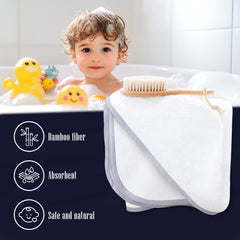 Bamboo Queen 500gsm hooded towel for quick, effective drying