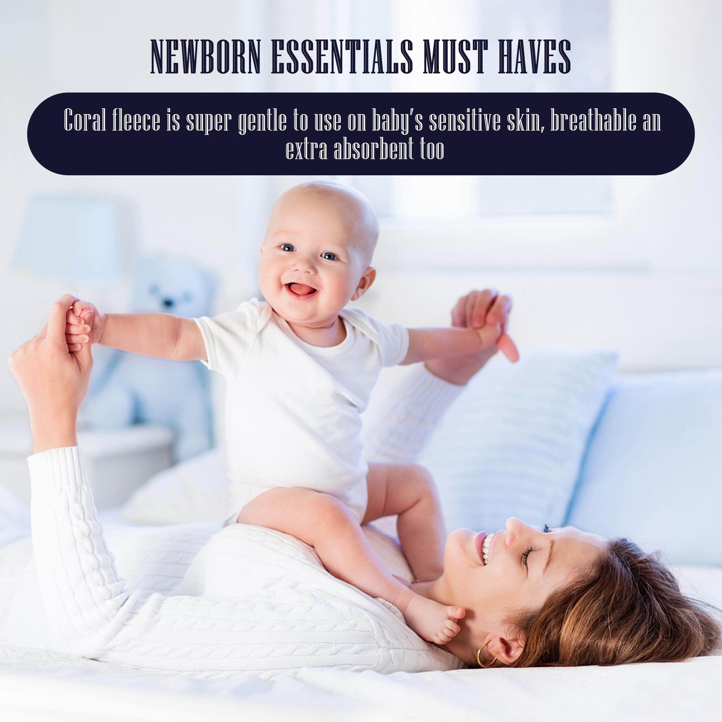 Bamboo Queen baby care on the go with versatile cloths.