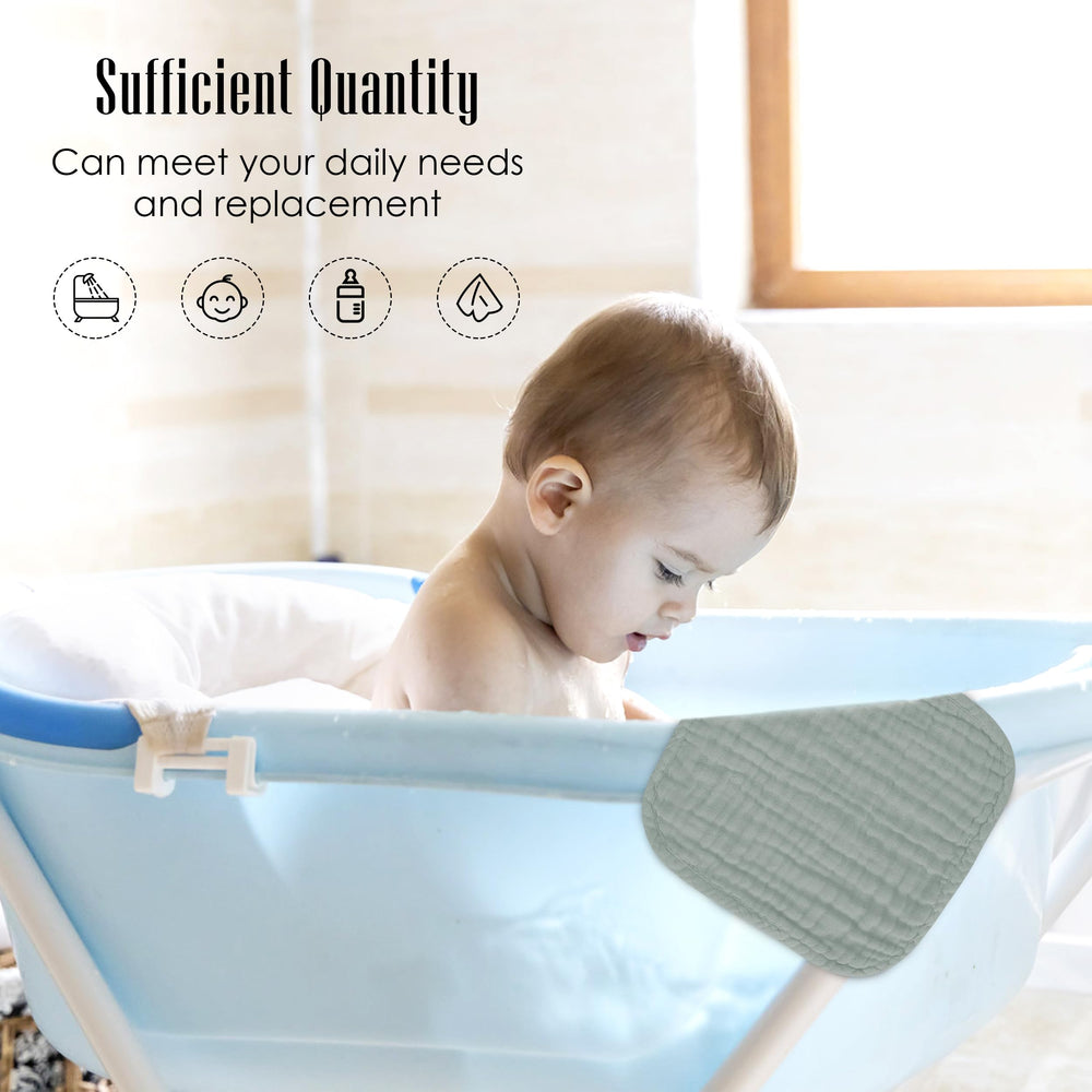 BAMBOO QUEEN washcloths absorbent and breathable for everyday use