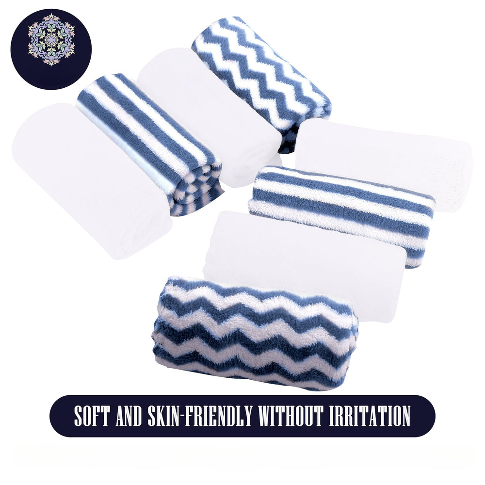Bamboo Queen baby washcloths ultra-soft texture ideal for gentle cleaning.