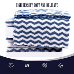 Bamboo Queen burp cloths large 16x12 inches provide ample coverage.