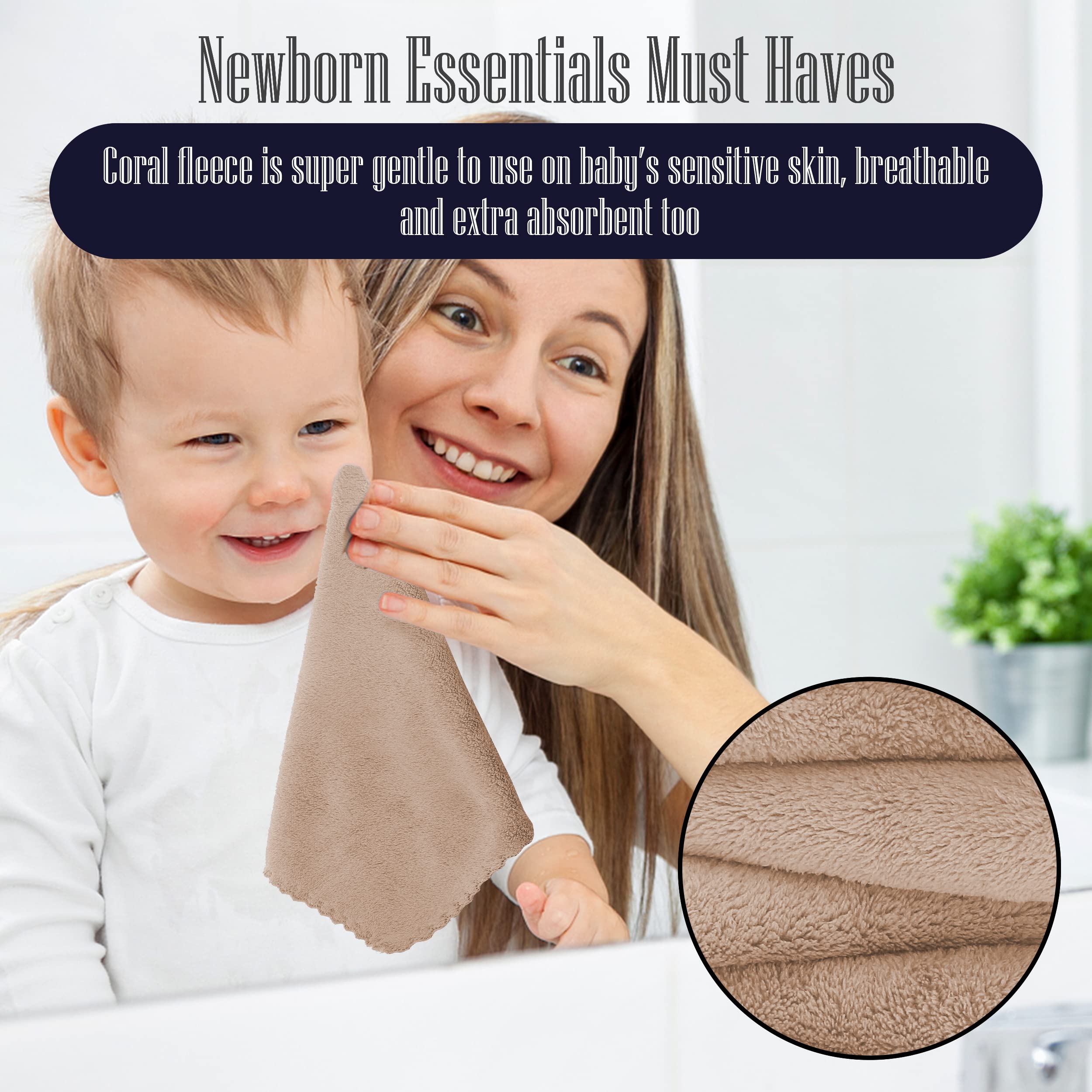 BAMBOO QUEEN family needs: baby cloths aligned for newborns and toddlers.