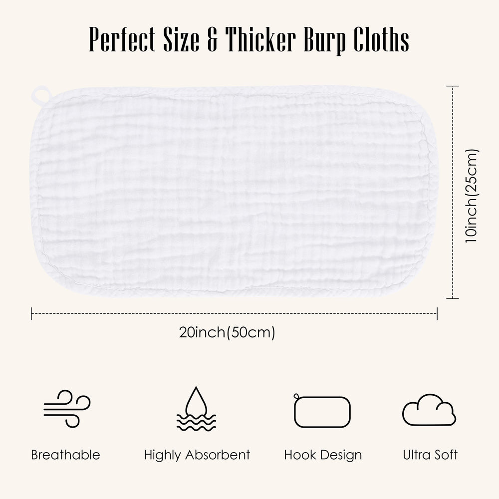 BAMBOO QUEEN four-layer cloth highlights absorbent design for spills.