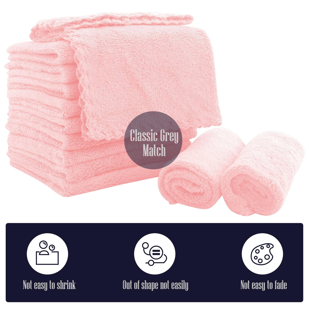 BAMBOO QUEEN washcloth quickly foams with soap for efficient cleaning during bath time