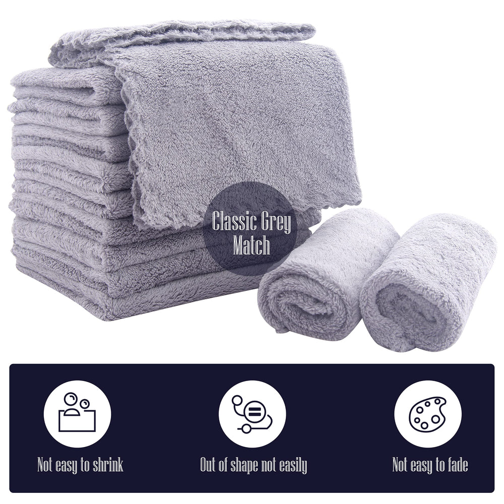 Bamboo Queen soft coral fleece texture for plush, comforting cleansing.