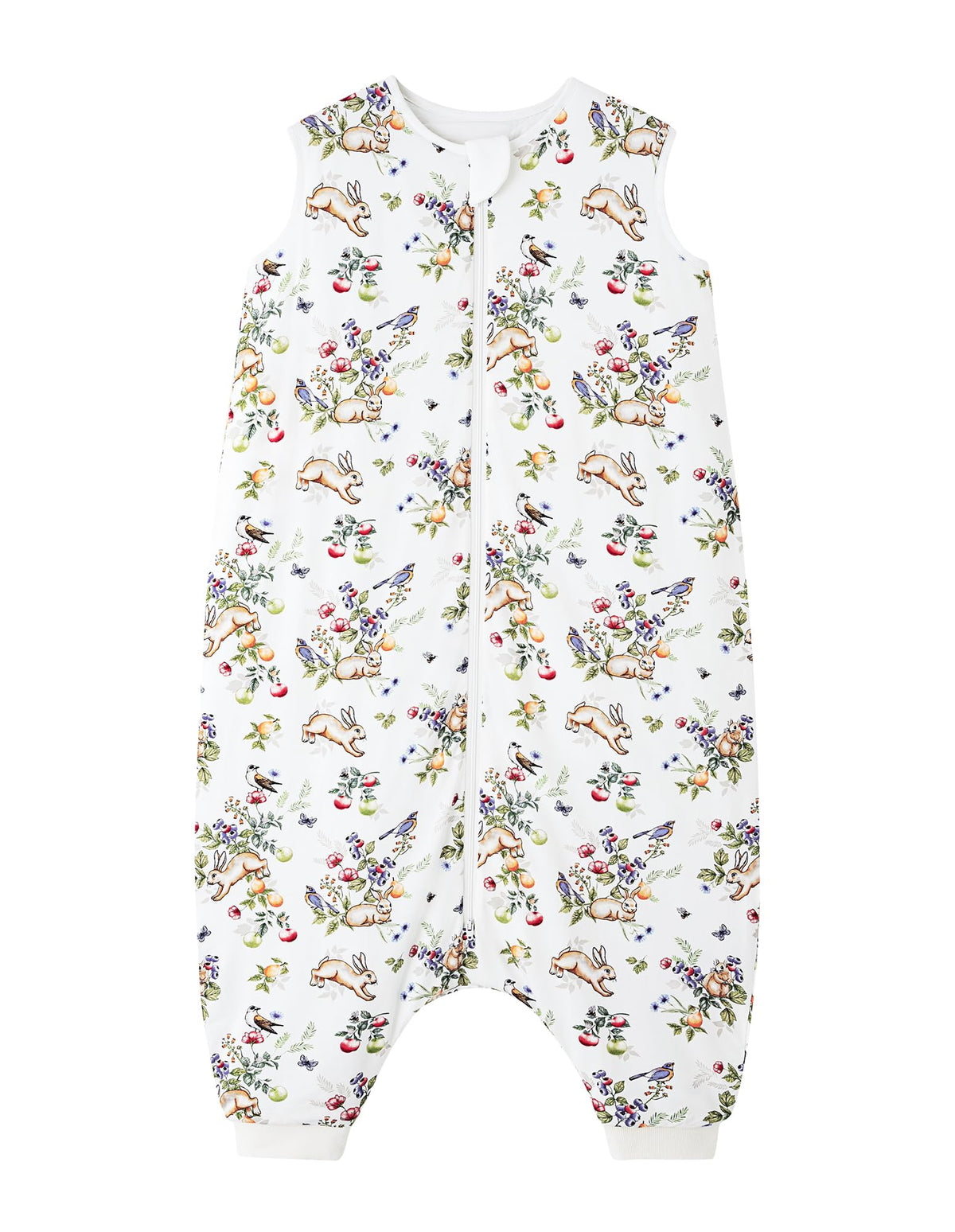 BambooBud baby sleep sack footed Rabbit keeps toddlers warm and safe in crib