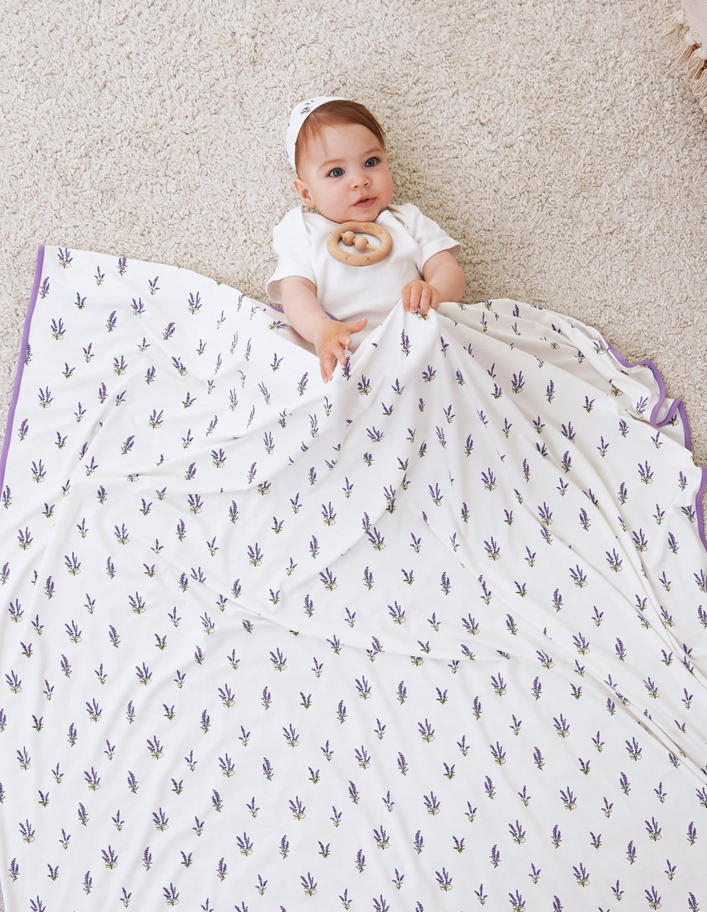 BambooBud versatile swaddle set for naps, strolls, and photos