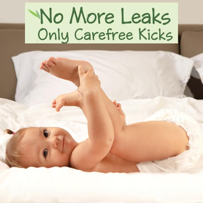 Bambooties bamboo diapers tcf pulp close-up showcases chemical-free materials for gentle care